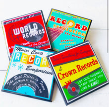 Load image into Gallery viewer, Classic Record Shop Coasters
