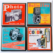 Load image into Gallery viewer, Classic Cameras Coasters
